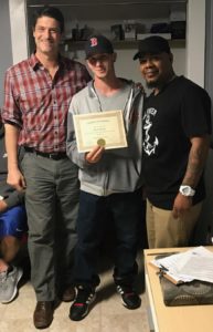 Graduates from the Dads in Recovery Program